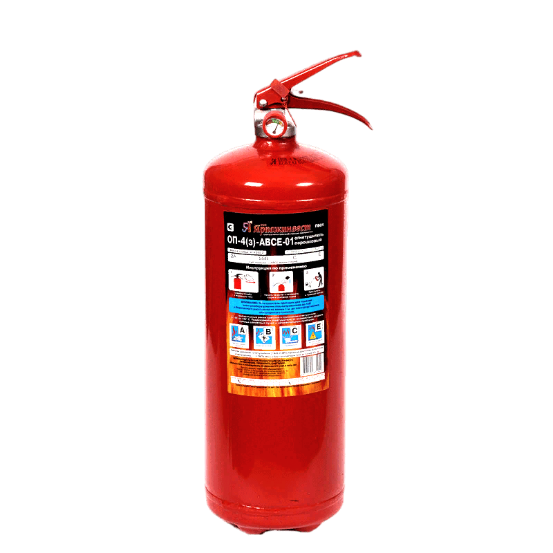 Перезарядка огнетушителей